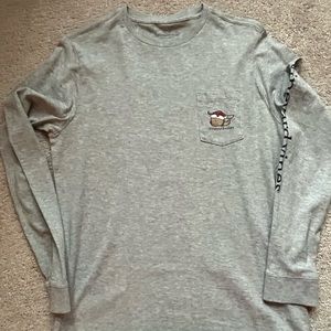 EUC Vineyard Vines Youth Size XL Christmas Shirt